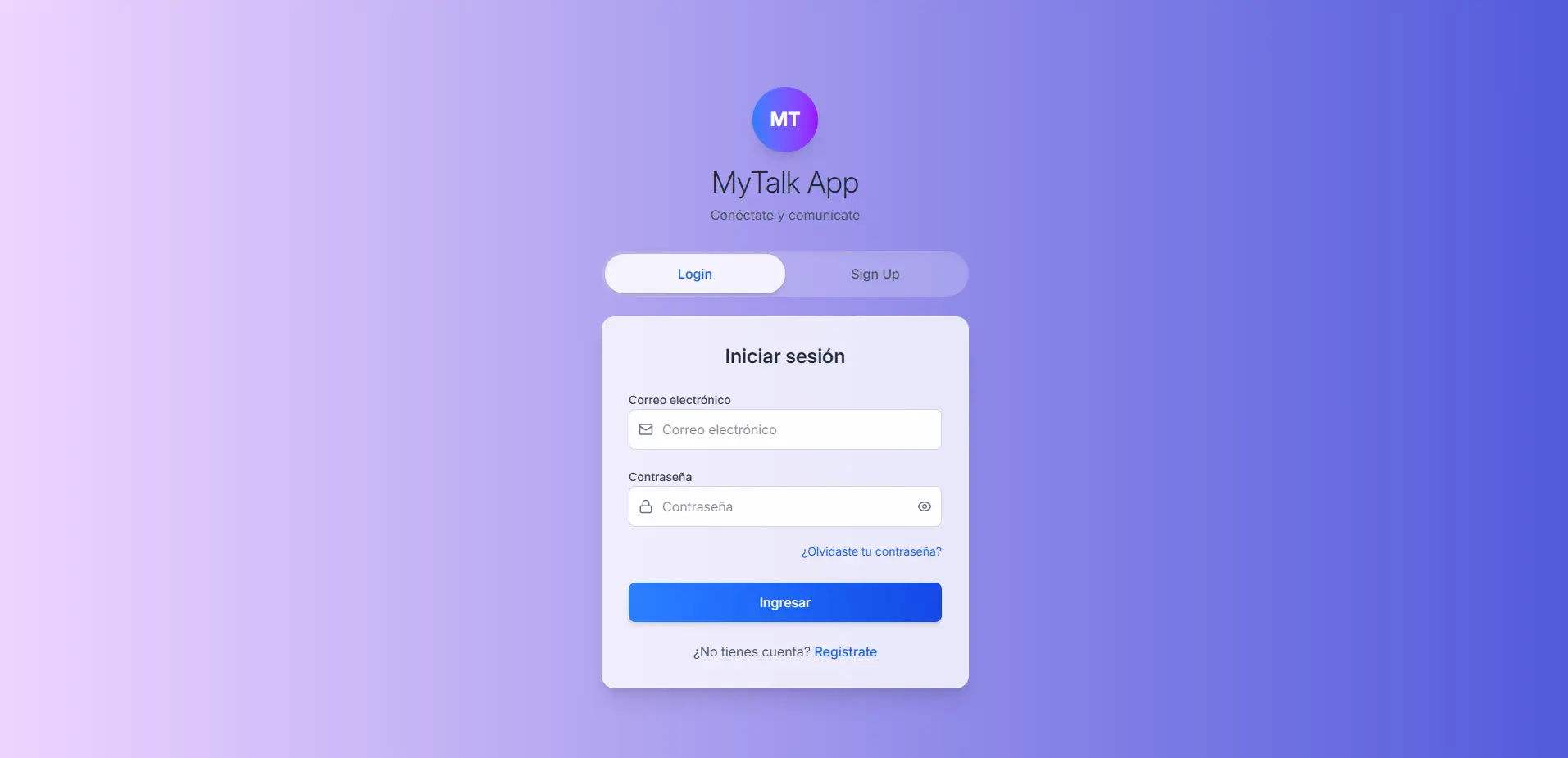Imagen del proyecto Aplicación de Mensajería